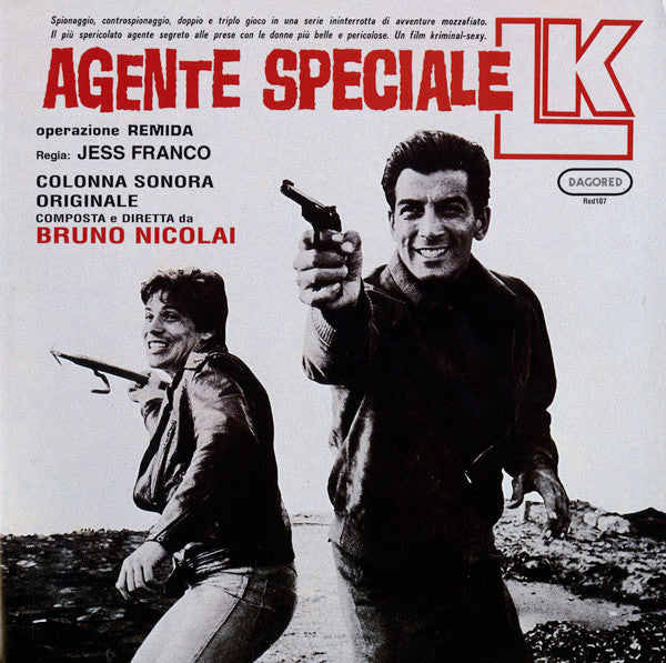 Bruno Nicolai : Agente Speciale LK - Operazione Re Mida (LP, Album, RE)