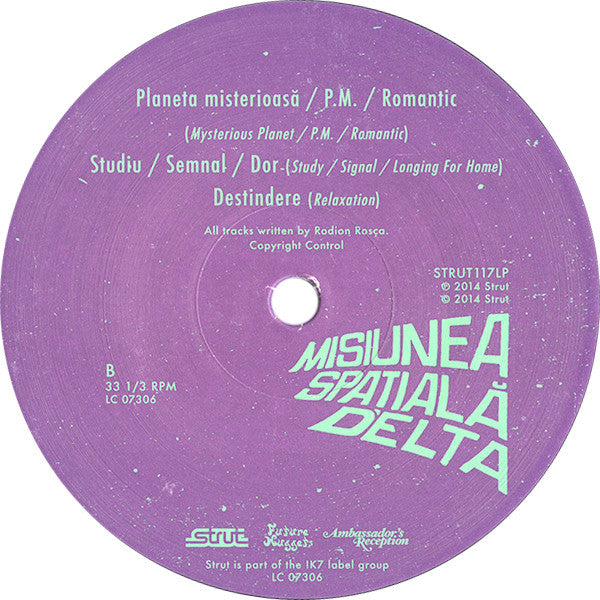 Rodion G.A.* : Misiunea Spațială Delta (Delta Space Mission) (12", RSD, Ltd)