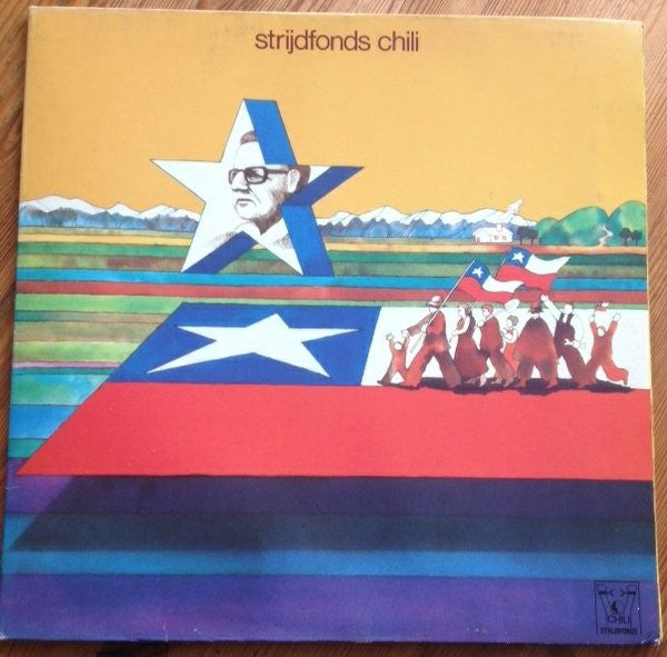 Various : Strijdfonds Chili (LP, Gat)