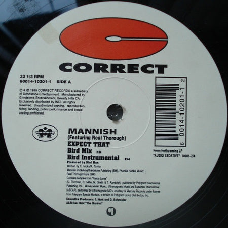 Mannish : Expect That (12")