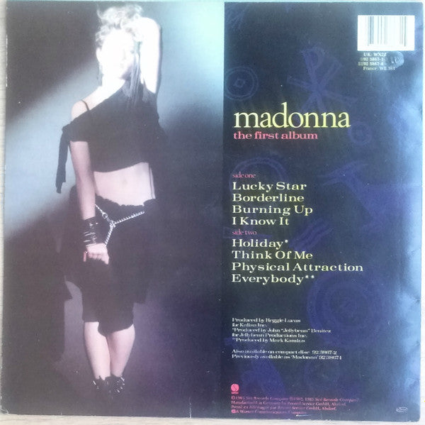 Madonna : The First Album (LP, Album, RE)