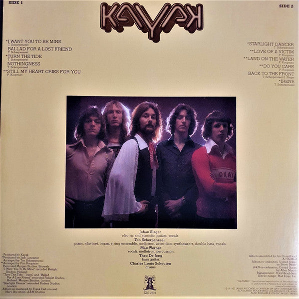 Kayak : Starlight Dancer (LP, Comp)