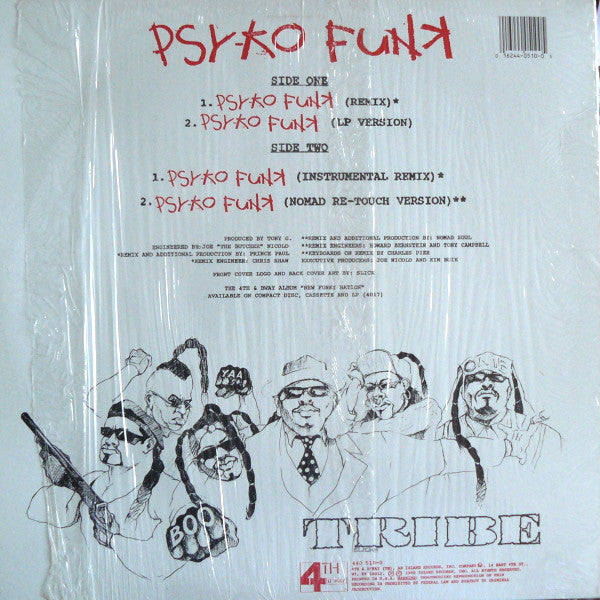 Boo Yaa Tribe* : Psy-ko Funk (12")