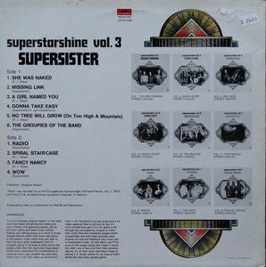 Supersister (2) : Superstarshine Vol. 3 (LP, Comp)