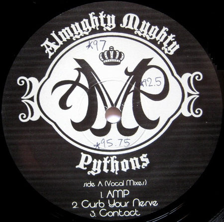 Almyghty Myghty Pythons : AMP (12")