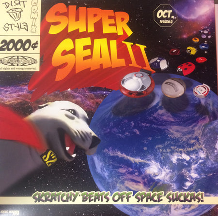 Skratchy Seal : Super Seal II (LP, Whi)