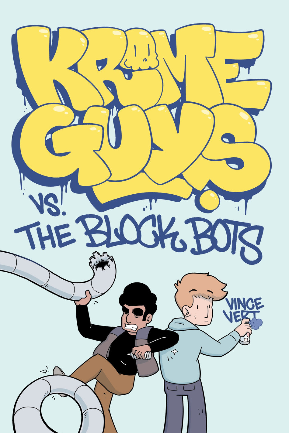 Krime Guys vs The Block Bots - Cartoon