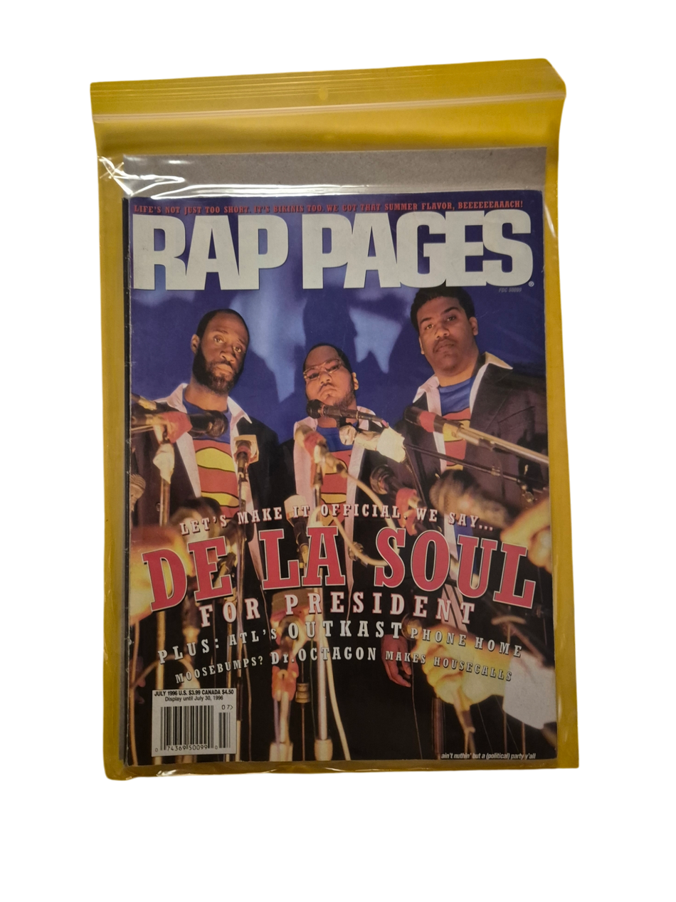 Rap pages Issue july 1996