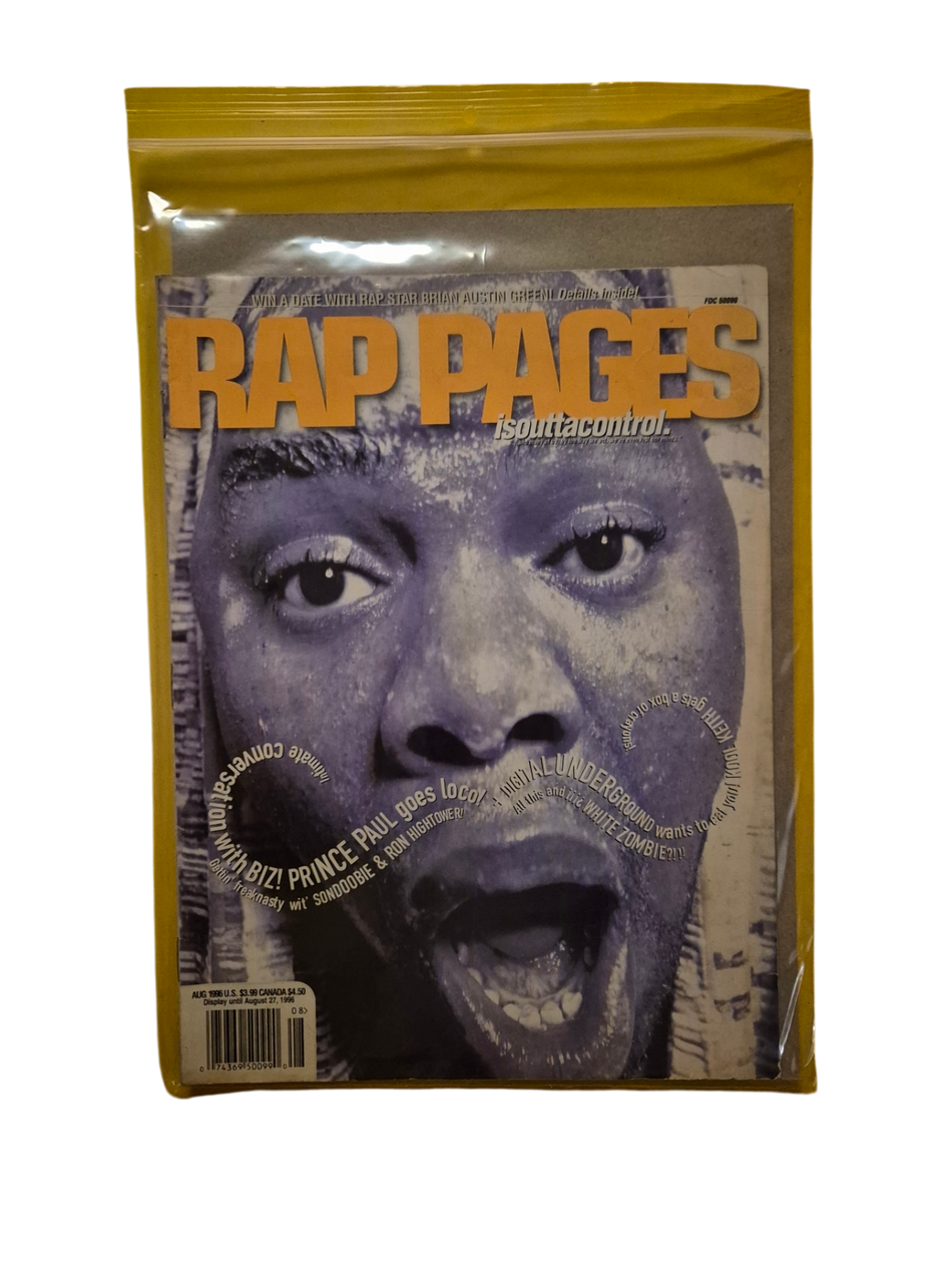 Rap pages Issue aug 1996